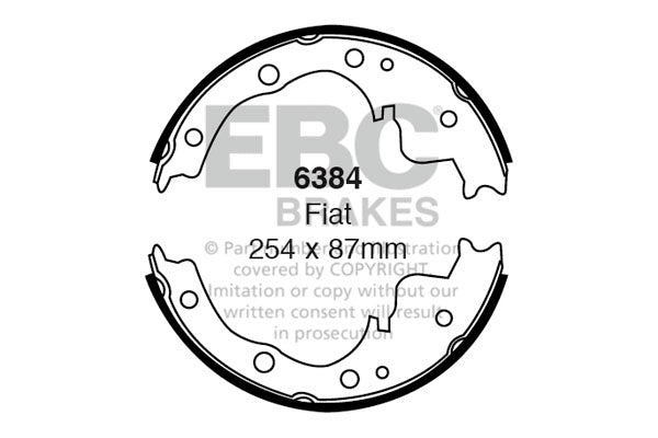 EBC Brakes Standard Disc Premium OE Replacement (Pair) (D2338)