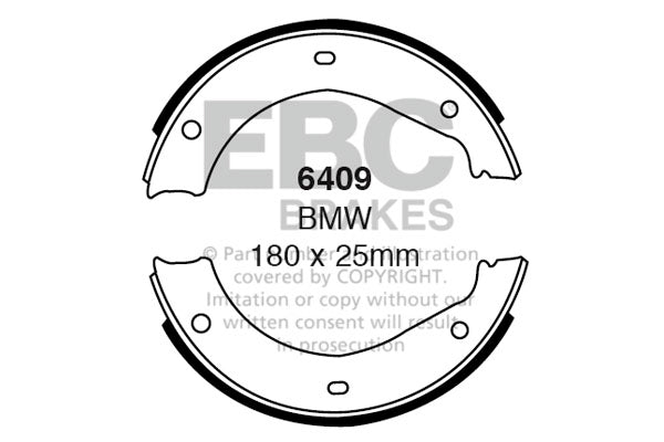 EBC Brake Shoe Replacement Set (5004)