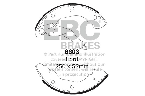 EBC Brakes Standard Disc Premium OE Replacement (Pair) (D2298)