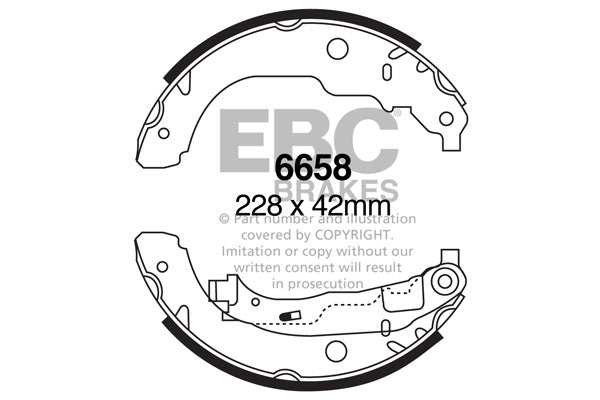 EBC Brakes Standard Disc Premium OE Replacement (Pair) (D2223)