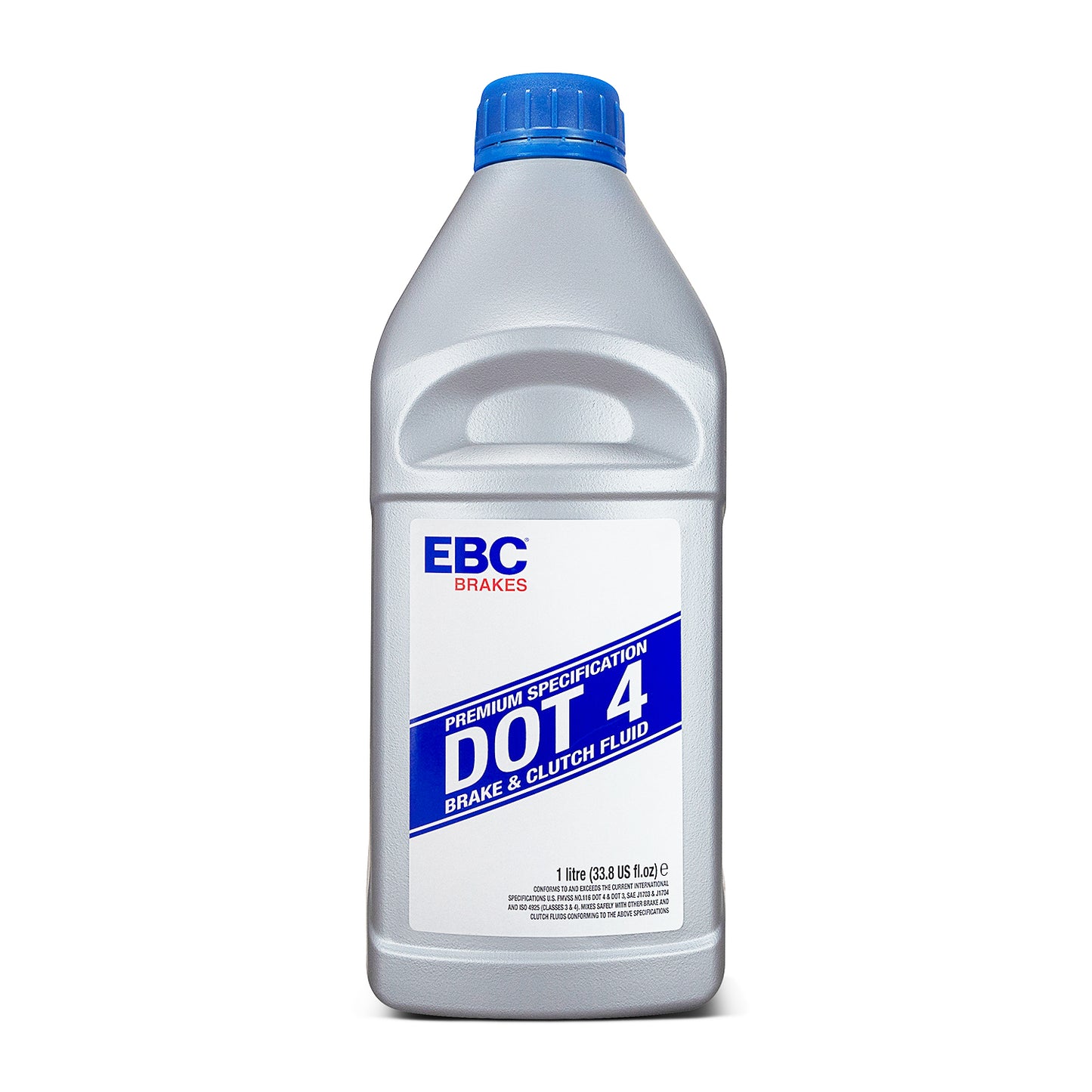 EBC Brake Fluid - Dot 4 - 1 Litre (Single Bottle)