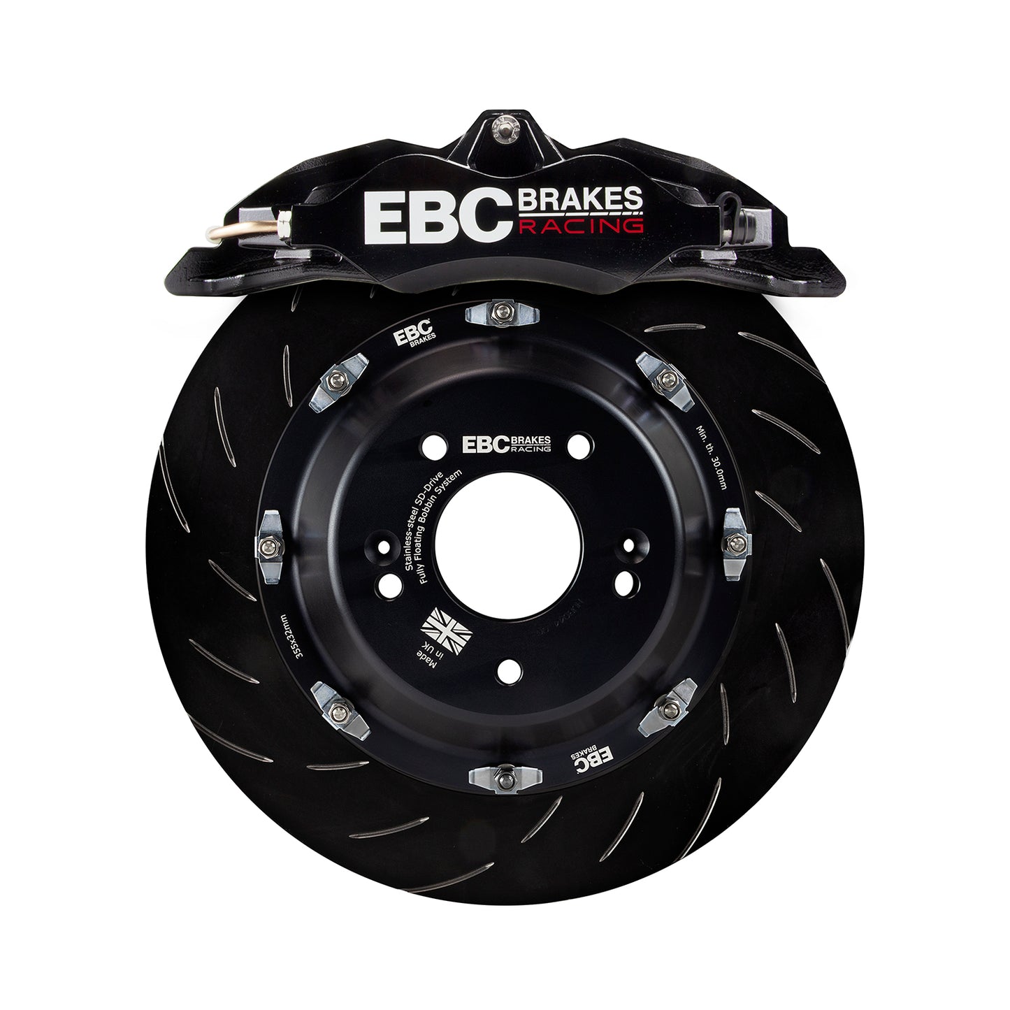 EBC Assembled 4103 left hand caliper BLACK - (BC4103BLK-L)