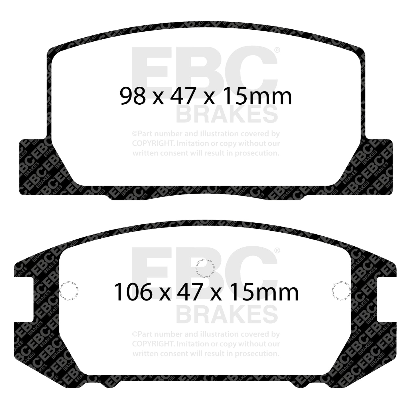 EBC Brakes Pad and Disc Full vehicle Kit (PD40K1866)