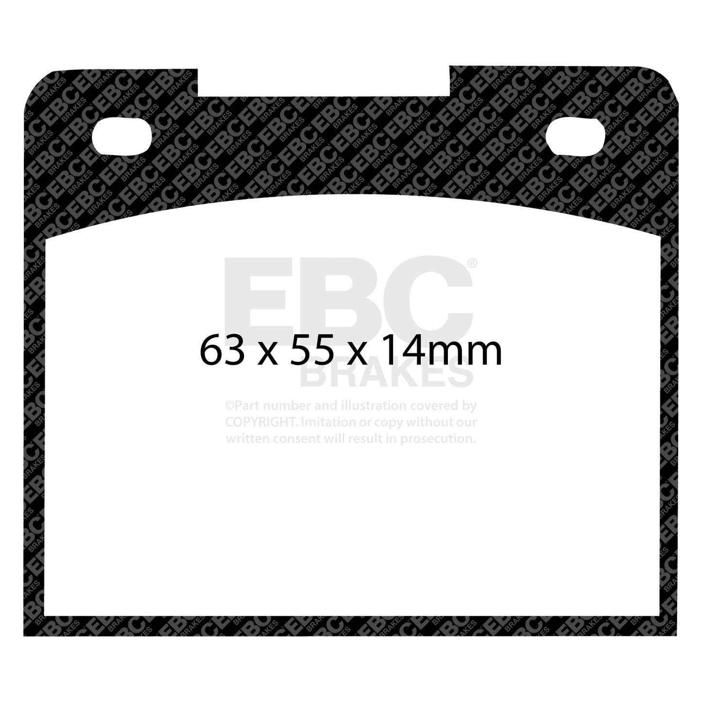 EBC Brakes Pad and Disc Full vehicle Kit (PD40K2007)