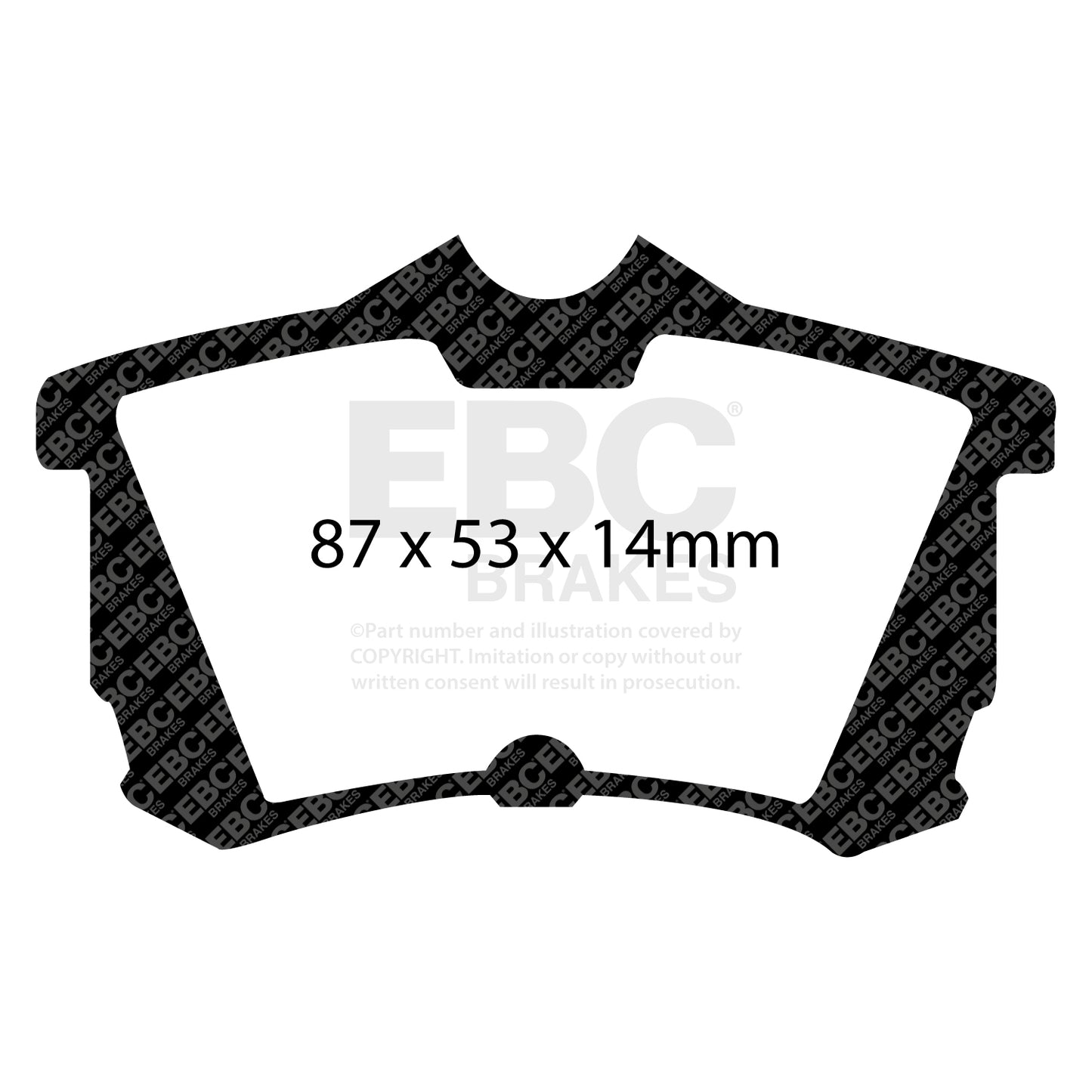 EBC Brakes Pad and Disc Full vehicle Kit (PD40K830)