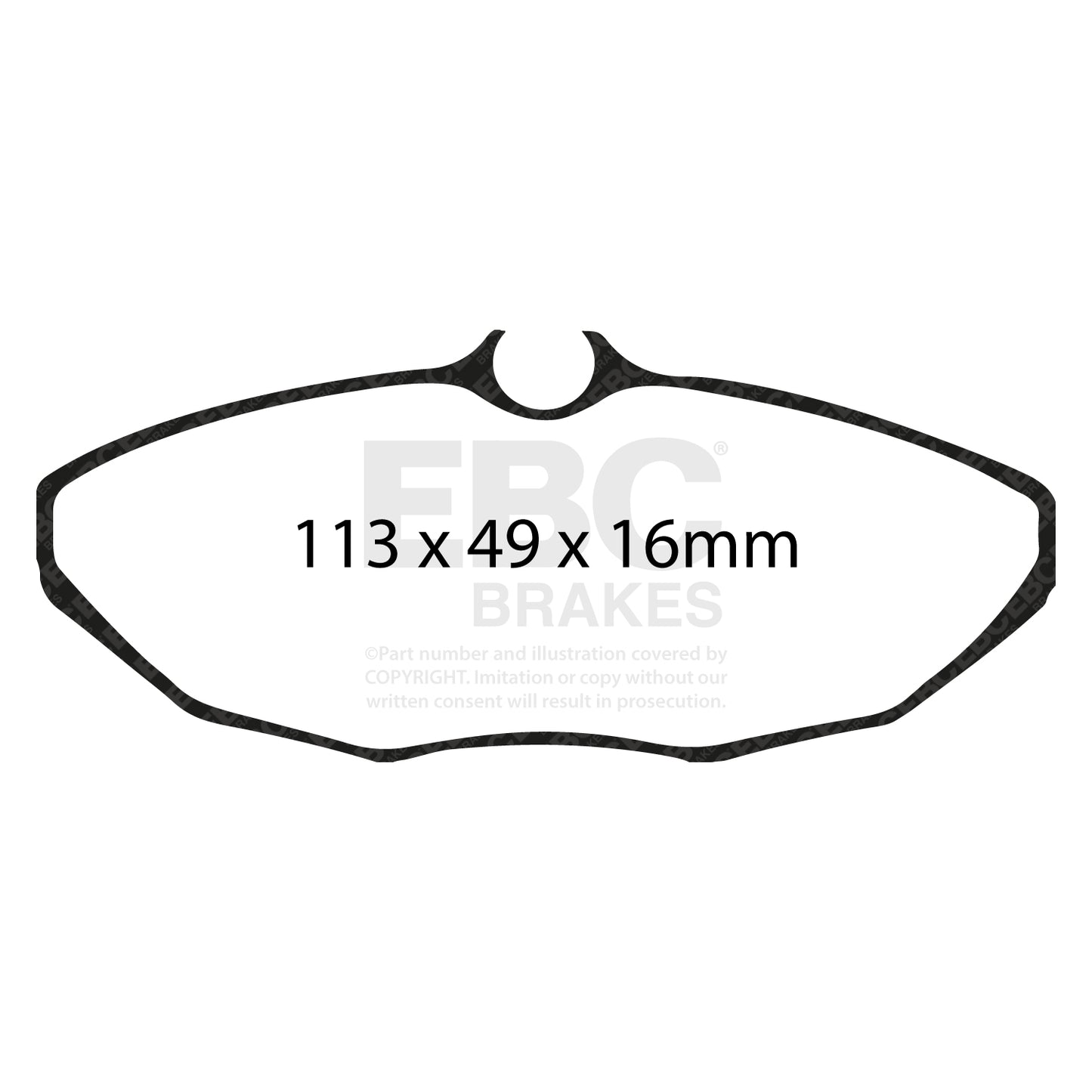 EBC Brakes Pad and Disc Full vehicle Kit (PD40K961)