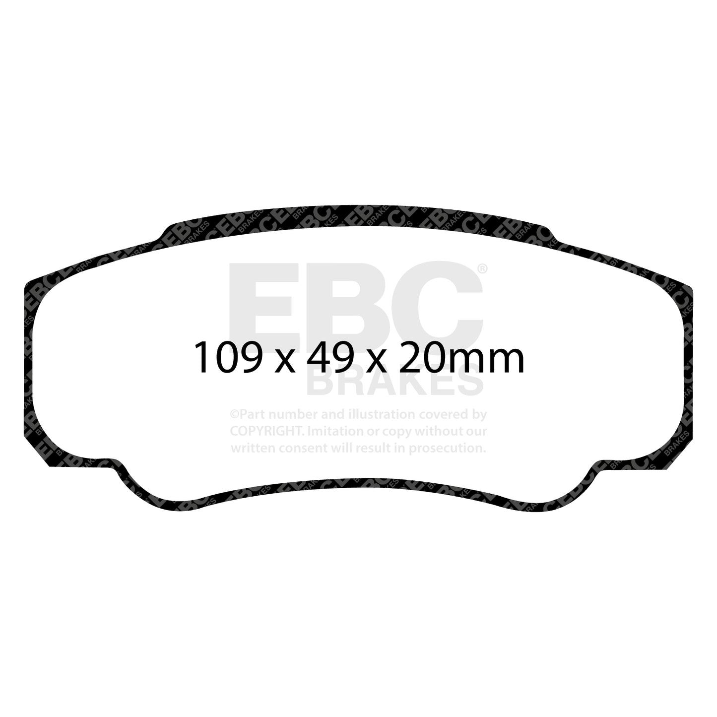 EBC Brakes Pad and Disc Full vehicle Kit (PD40K618)
