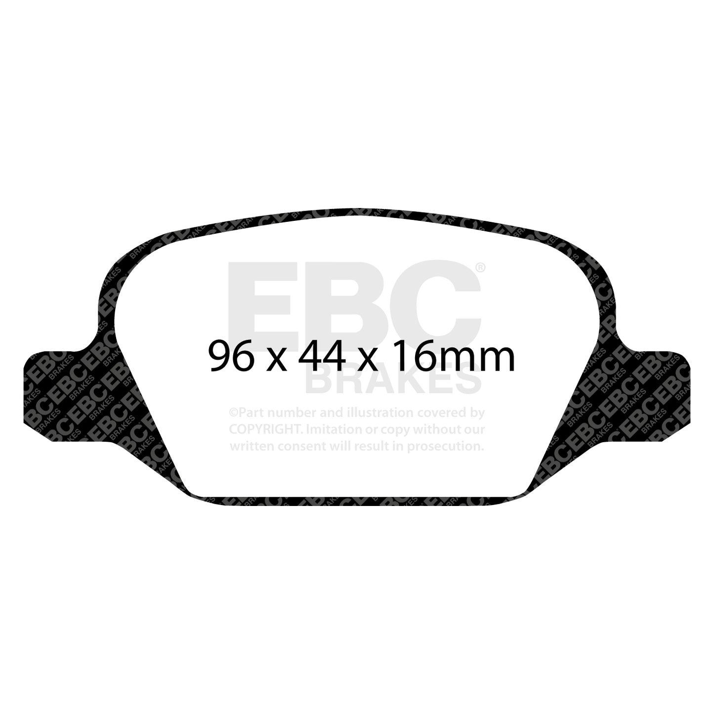 EBC Ultimax OE Replacement Brake Pad Set (DP1430)