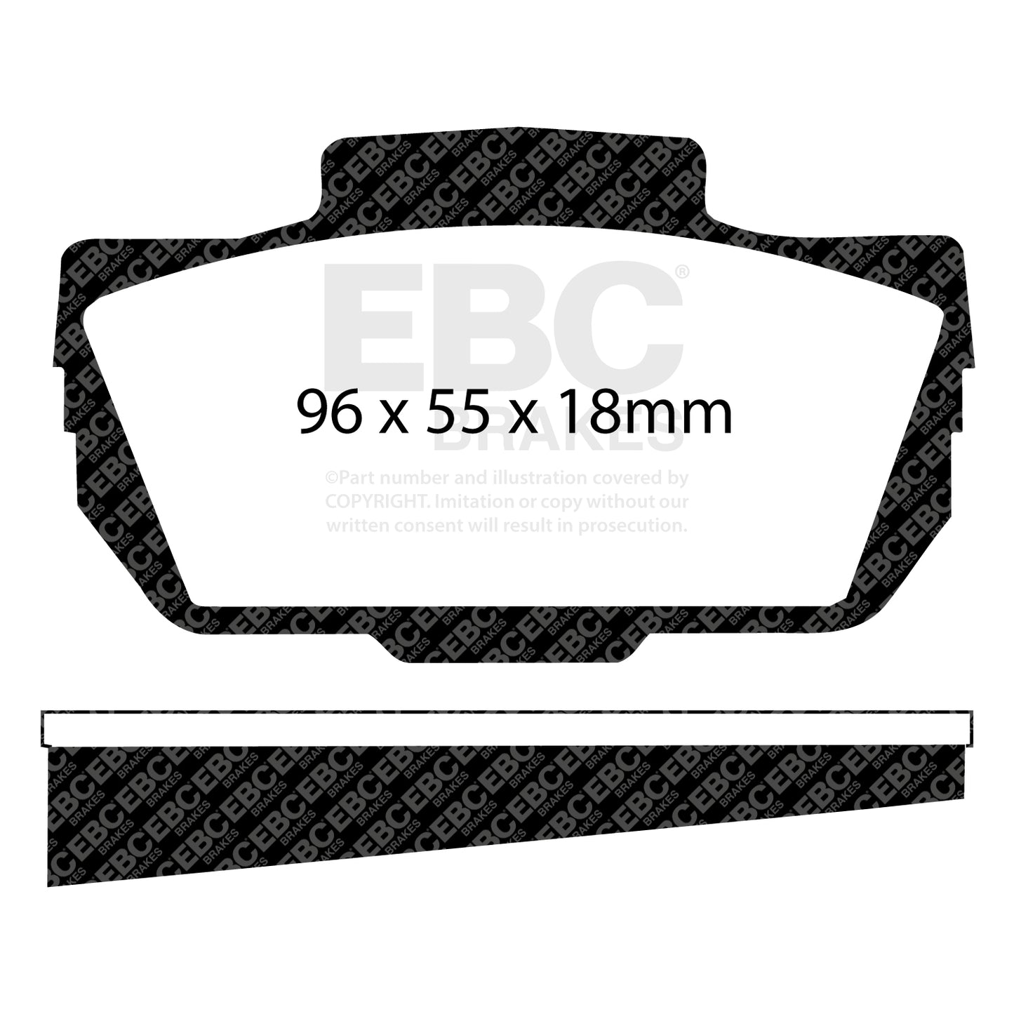 EBC Orangestuff 9000 Series Race Brake Pad Set (DP9149)