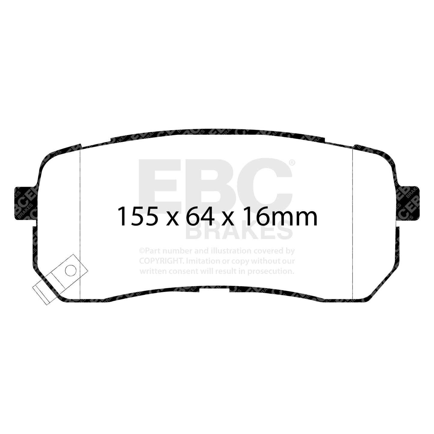 EBC Brakes Pad and Disc Full vehicle Kit (PD40K913)
