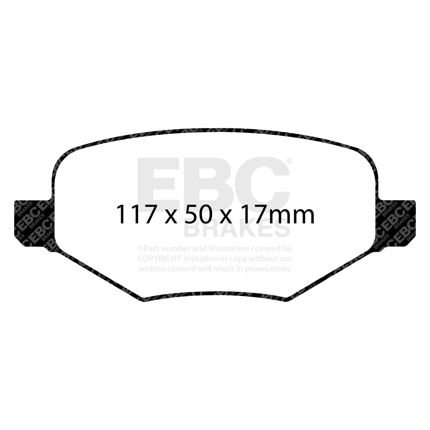 EBC Brakes Pad and Disc Full vehicle Kit (PD40K2212)