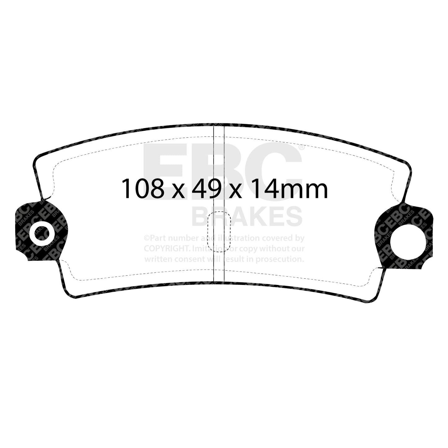 EBC Brakes Pad and Disc Full vehicle Kit (PD40K1570)