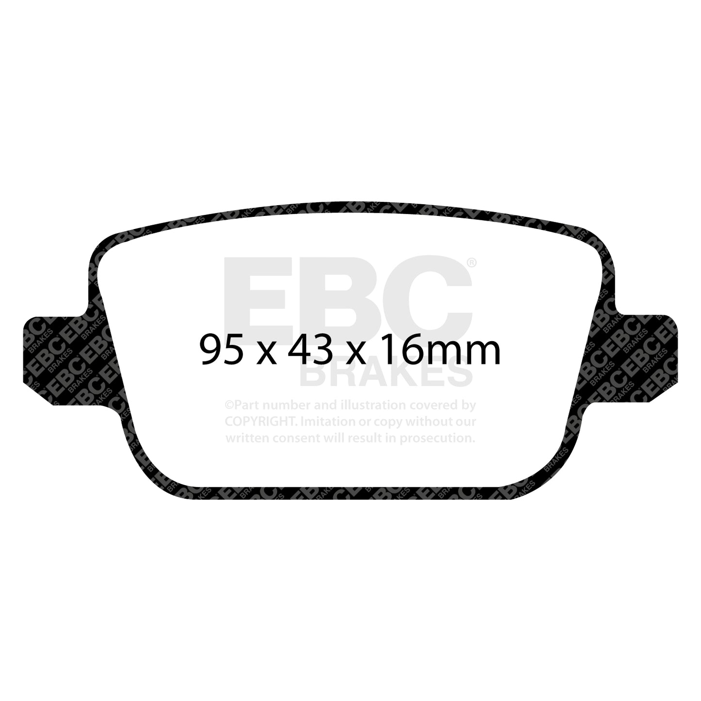 EBC Brakes Pad and Disc Full vehicle Kit (PD40K766)