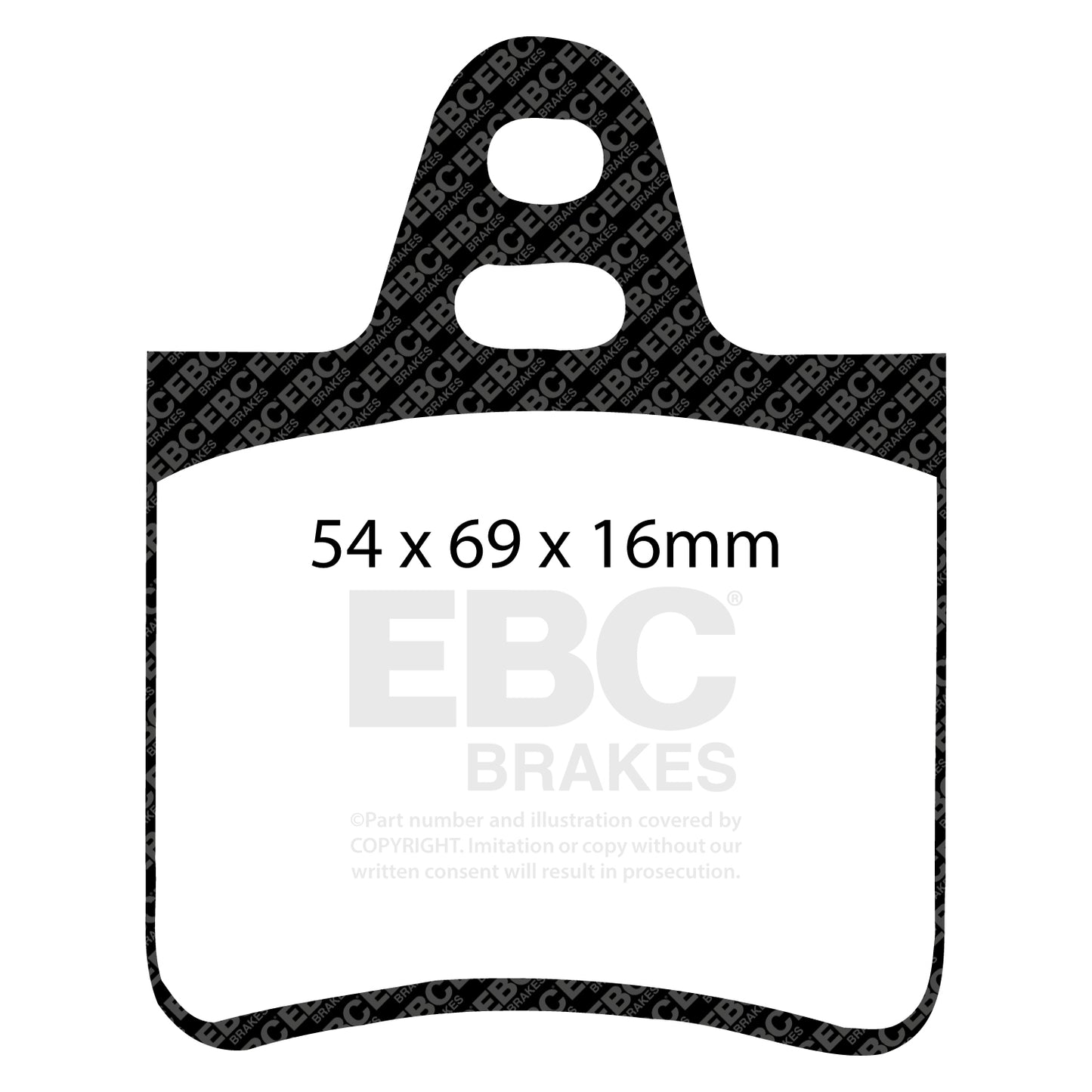 EBC Brakes Pad and Disc Full vehicle Kit (PD40K593)