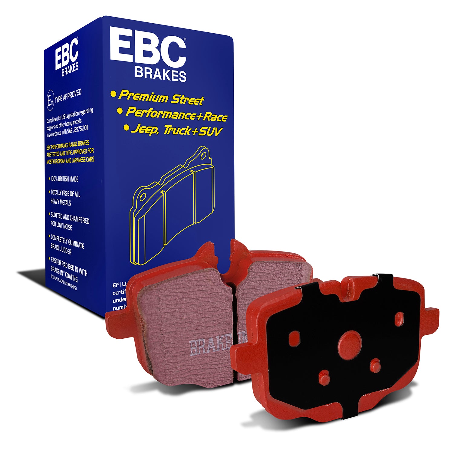 EBC Redstuff 3000 Series Sport Brake Pad Set (DP32089C) – EBC