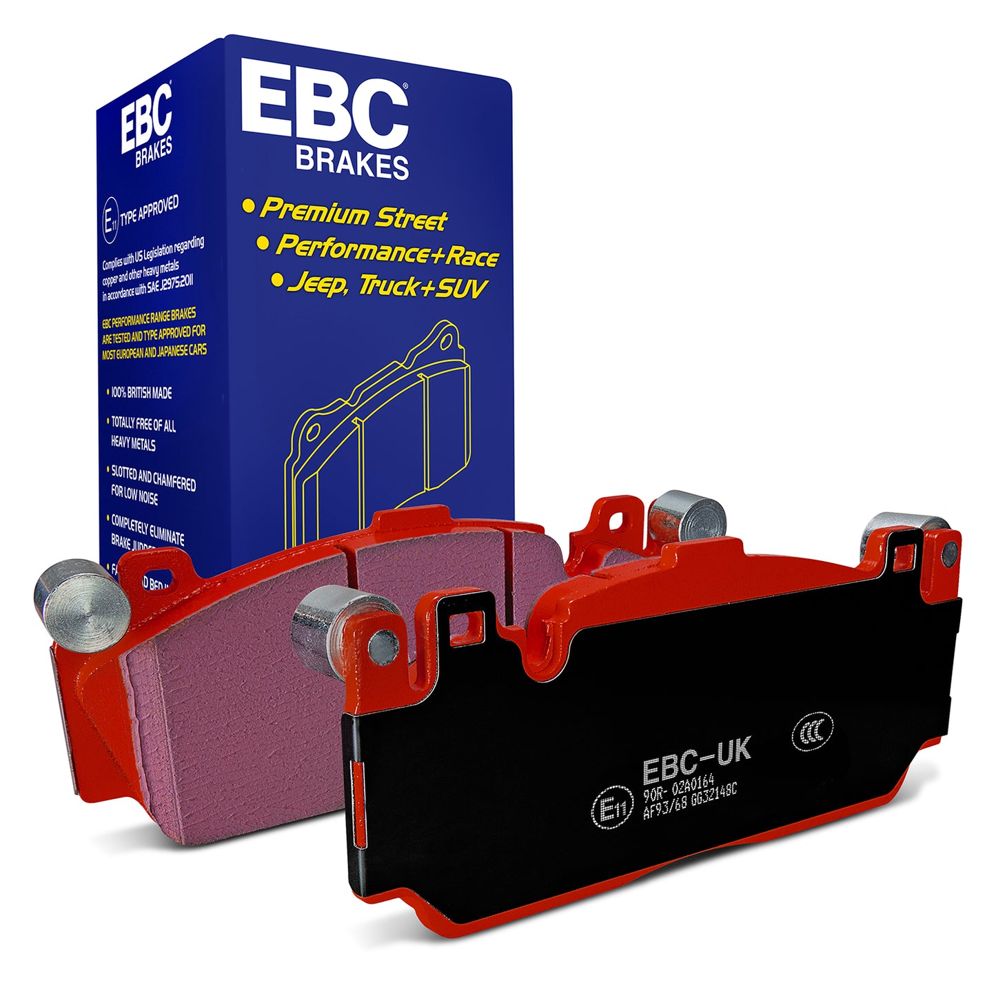 EBC Redstuff 3000 Series Sport Brake Pad Set (DP32148C)
