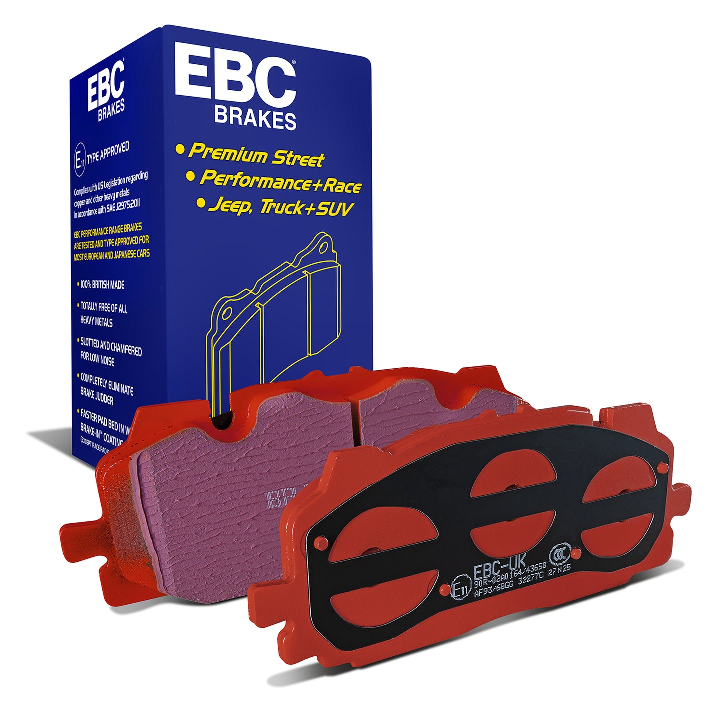 EBC Redstuff 3000 Series Sport Brake Pad Set (DP32277C)