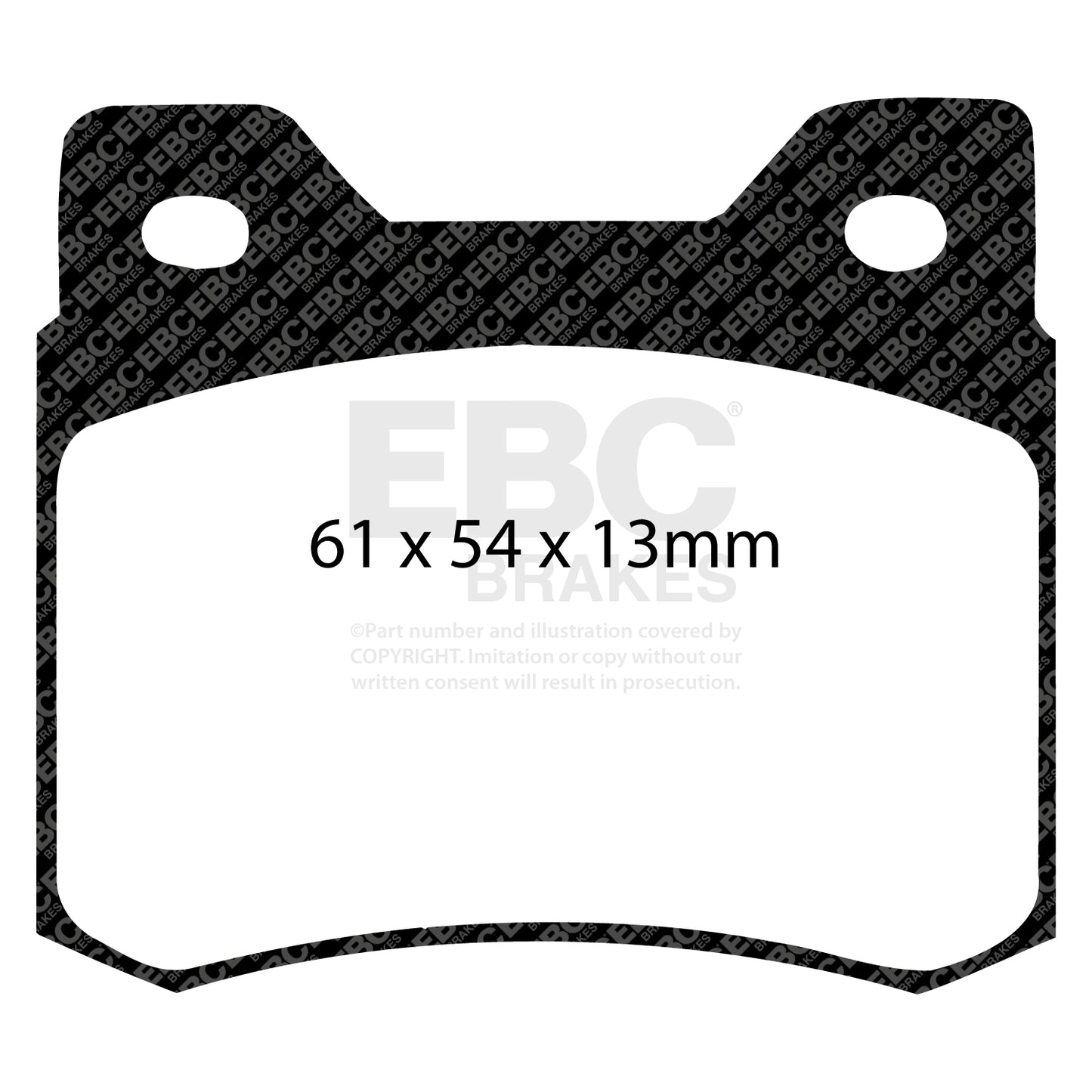 EBC Brakes Pad and Disc Full vehicle Kit (PD40K1258)
