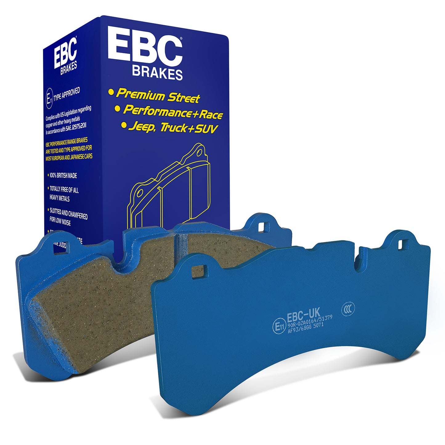 EBC Bluestuff NDX Trackday Brake Pad Set (DP5071NDX)