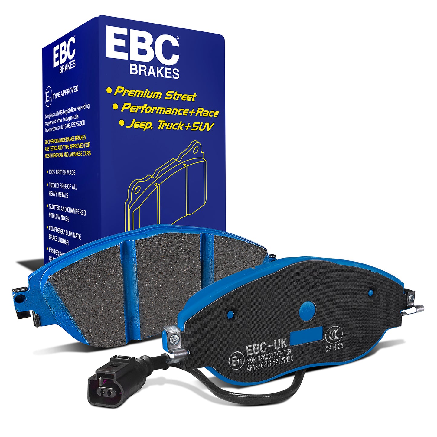 EBC Bluestuff NDX Trackday Brake Pad Set (DP52127NDX)