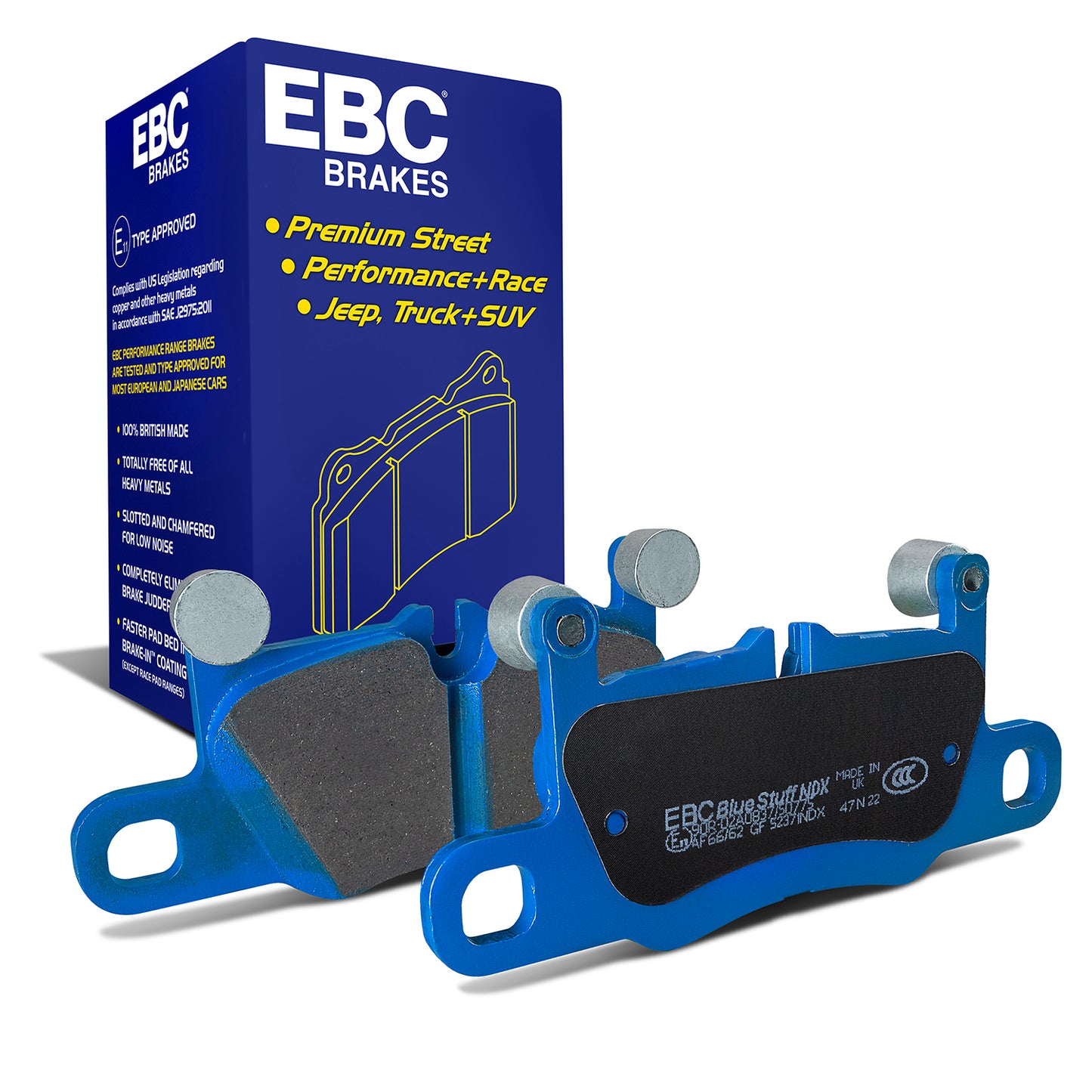 EBC Bluestuff NDX Trackday Brake Pad Set (DP52371NDX)
