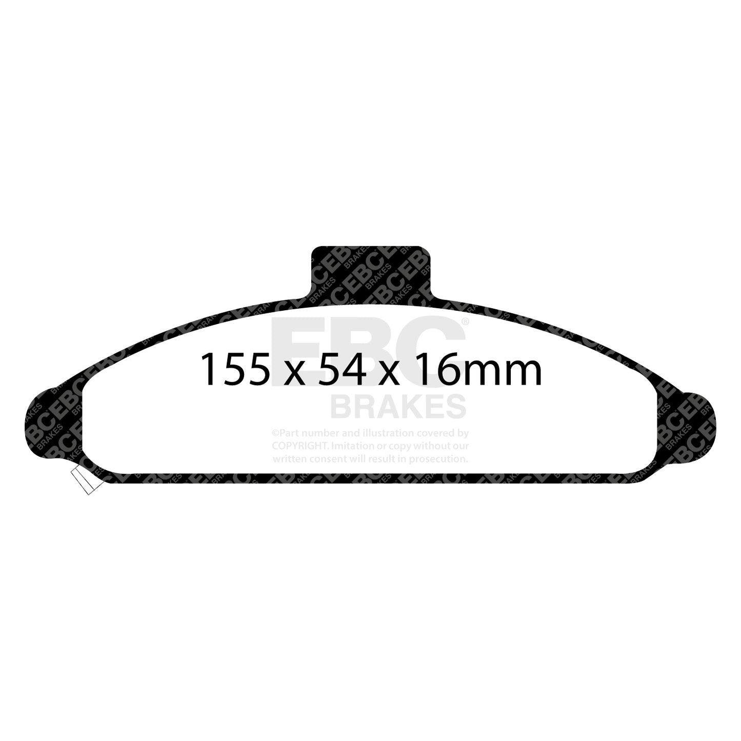 EBC Ultimax OE Replacement Brake Pad Set (DP919)