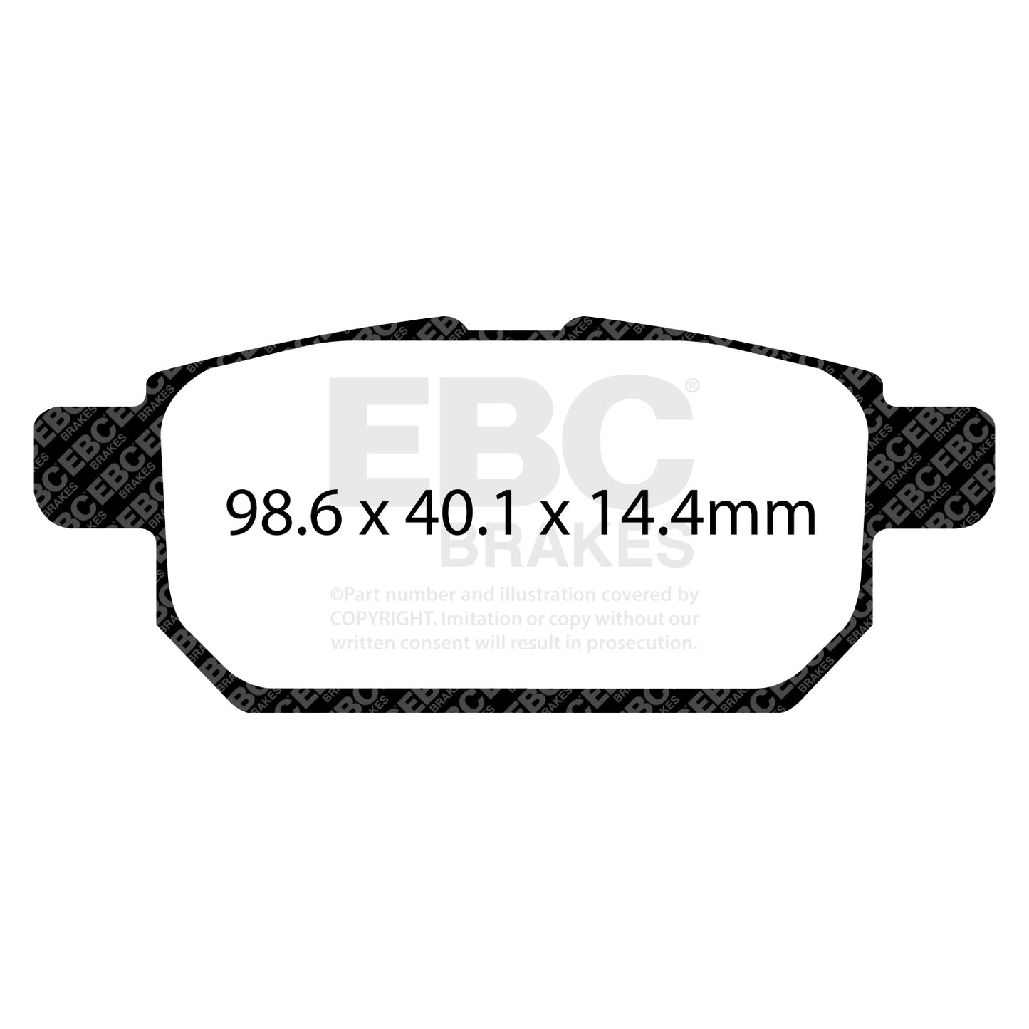 EBC Brakes Pad and Disc Full vehicle Kit (PD40K1785)