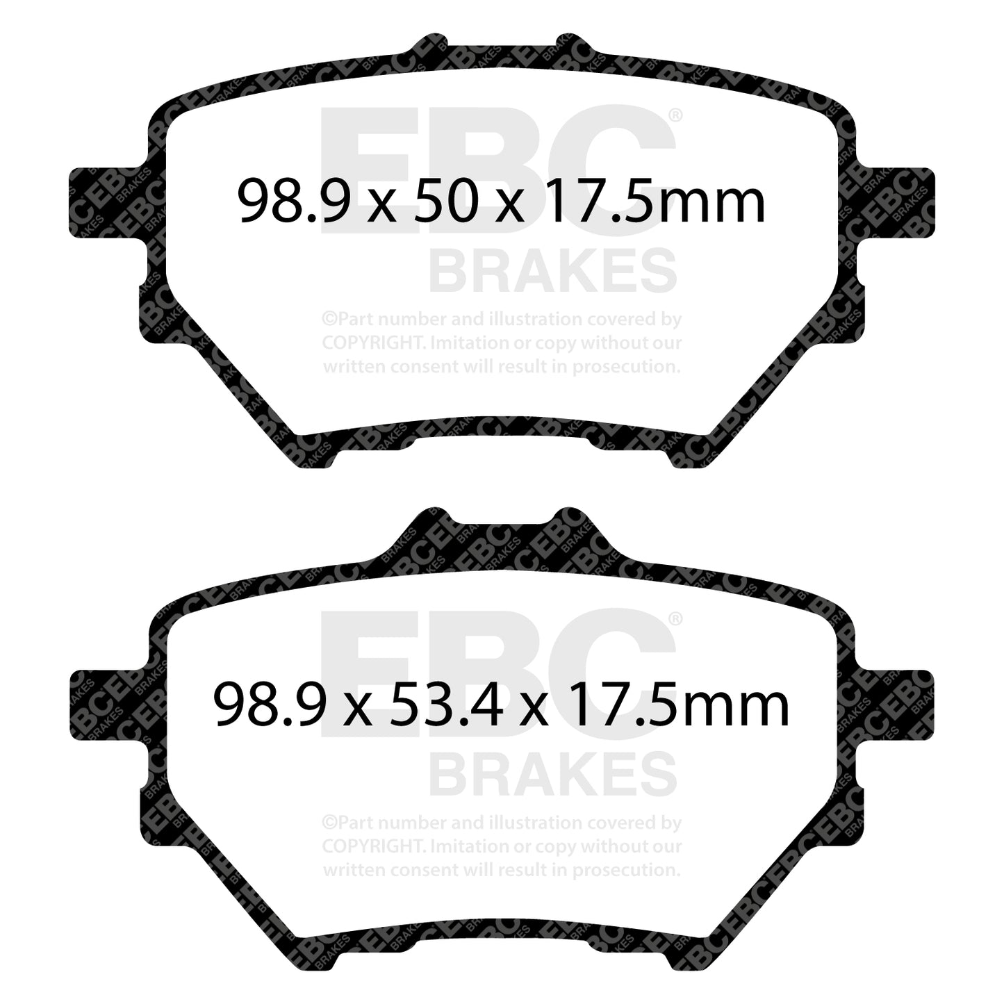 EBC Brakes Pad and Disc Full vehicle Kit (PD40K2388)