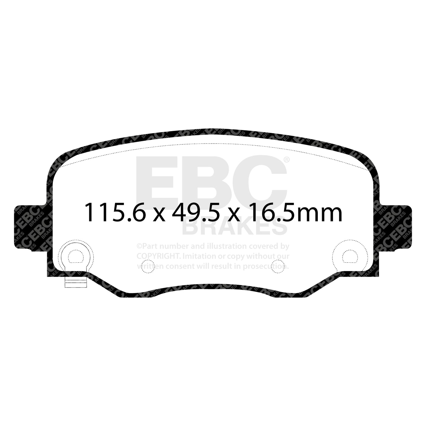EBC Brakes Pad and Disc Full vehicle Kit (PD40K2490)