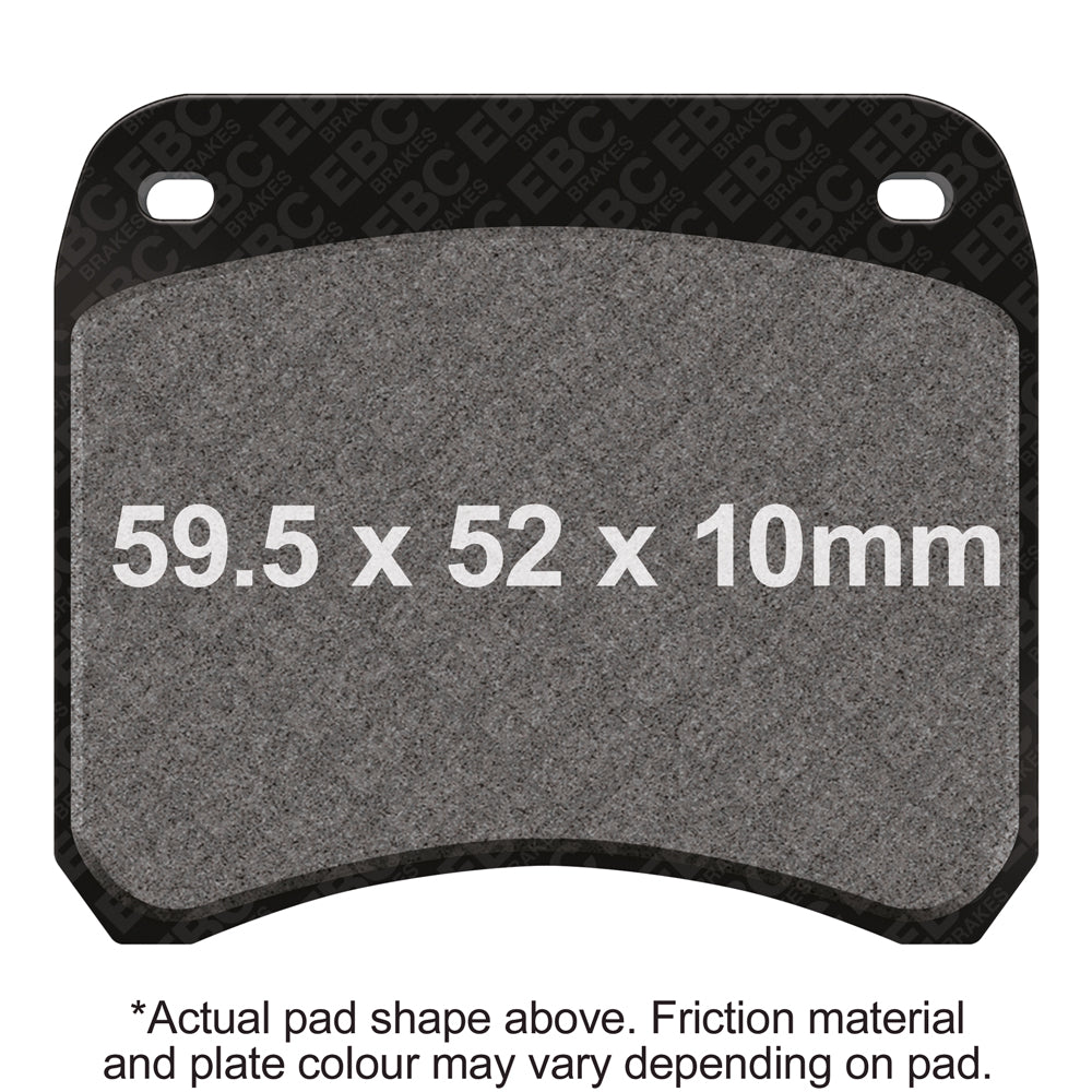 EBC - EBC Double-H Sintered Sportbike Pad Set (FA016HH)