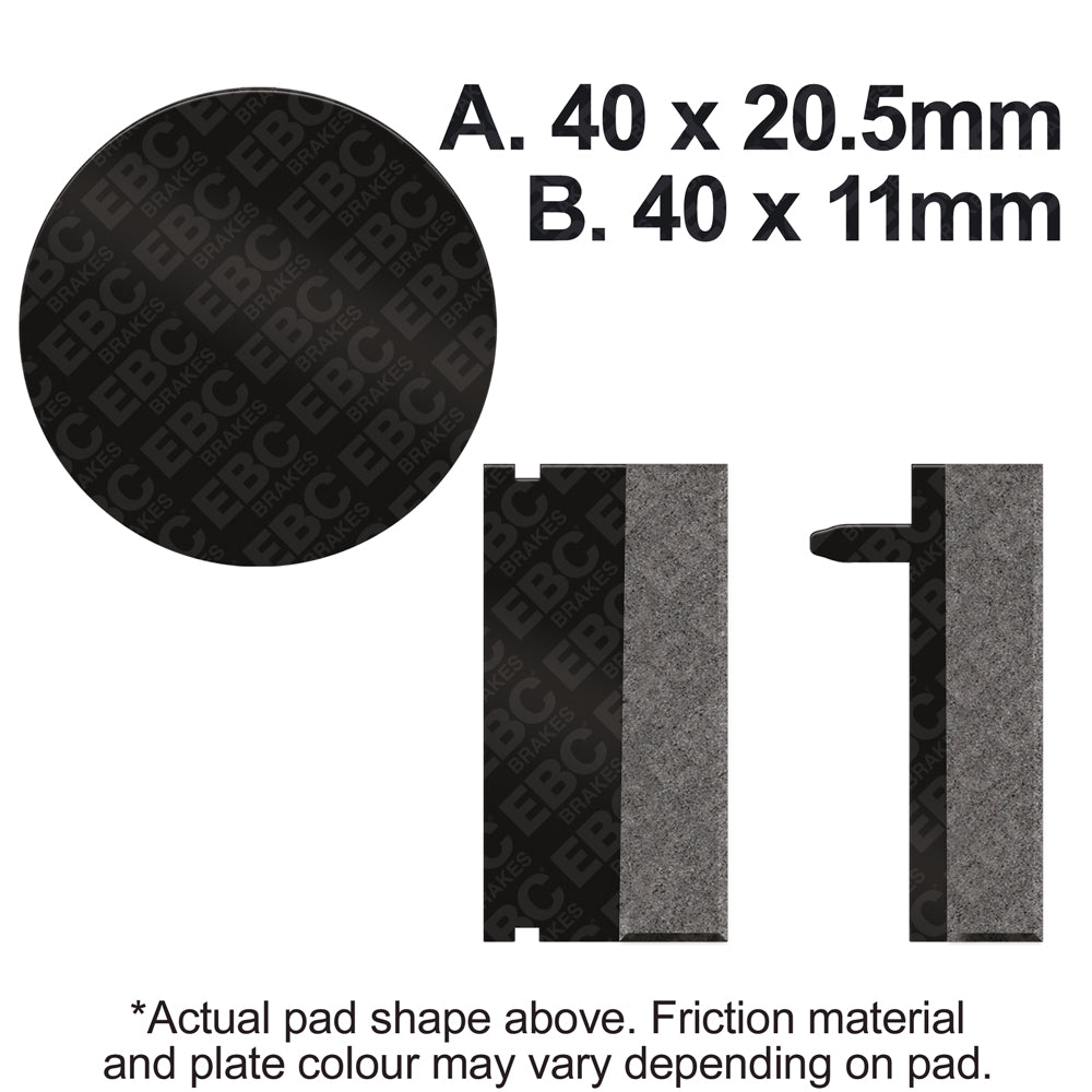 EBC - EBC Pad Set (FA040)