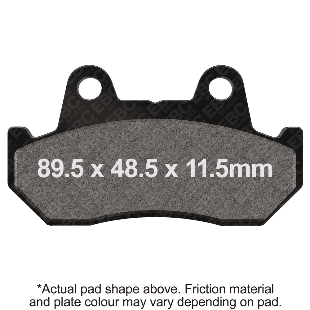 EBC - EBC Double-H Sintered Sportbike Pad Set (FA069/3HH)
