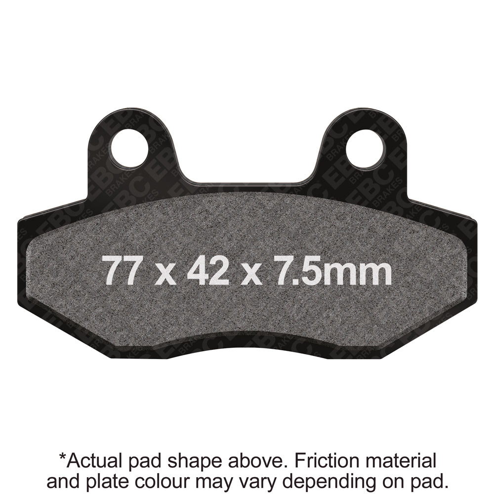 EBC - Carbon SCO Series Pads E391 (SFAC086)