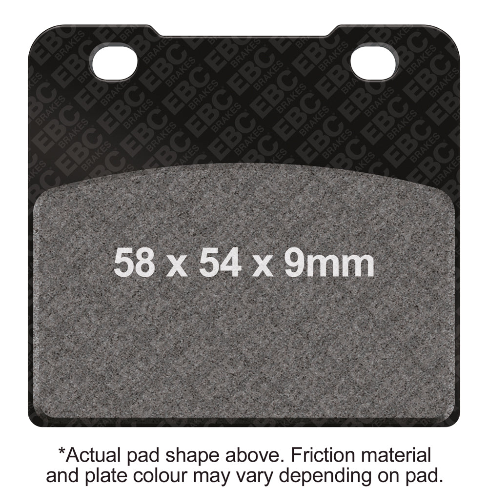 EBC - EBC Double-H Sintered Sportbike Pad Set (FA103HH)