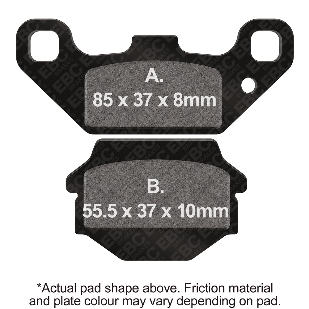 EBC - EBC Pad Set (FA128TT)