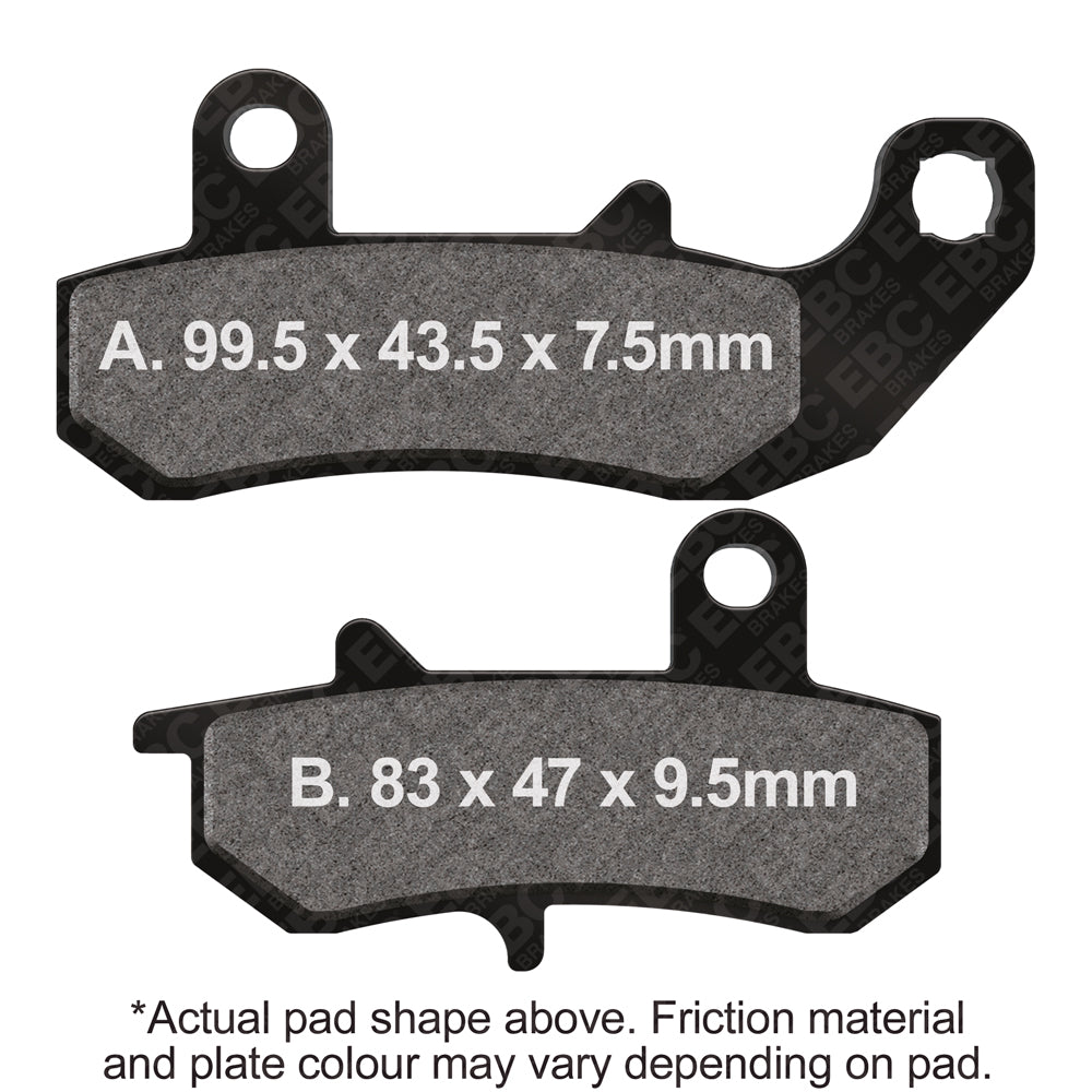 EBC - EBC Pad Set (FA157)