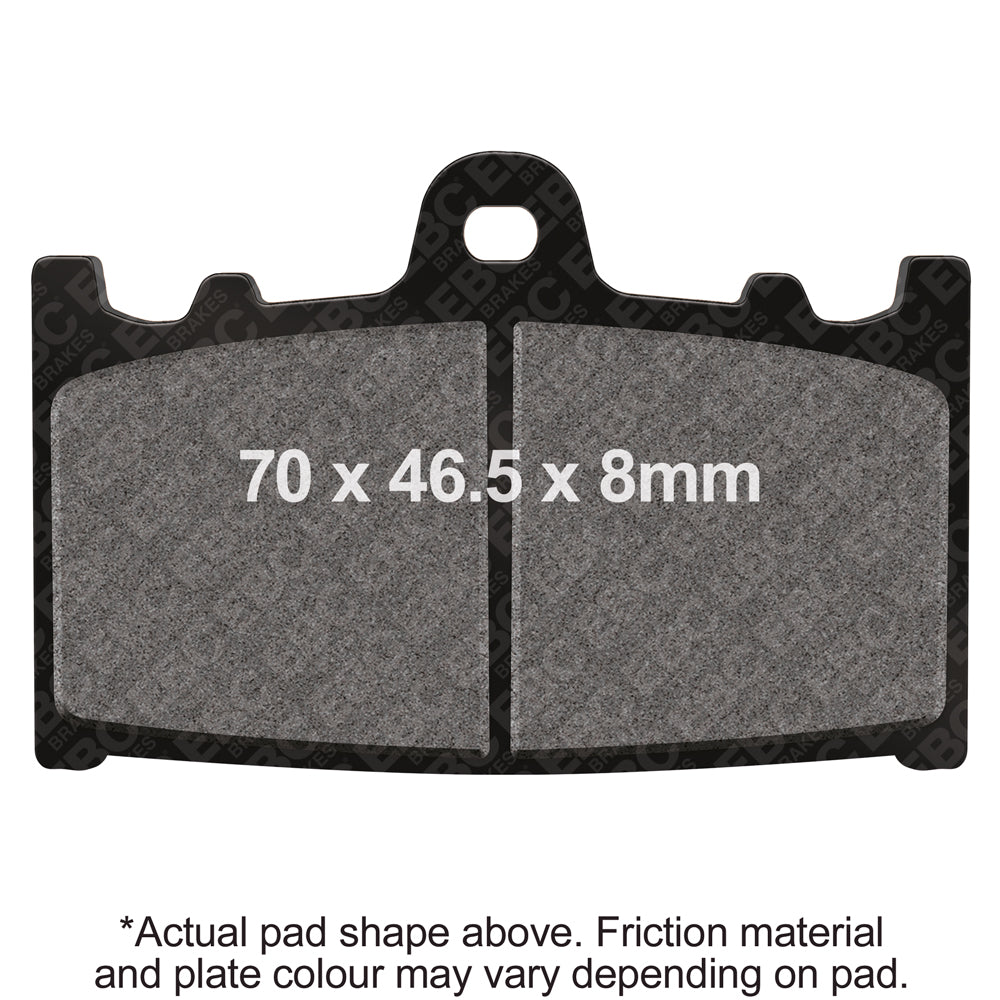 EBC - EBC Double-H Sintered Sportbike Pad Set (FA158HH)