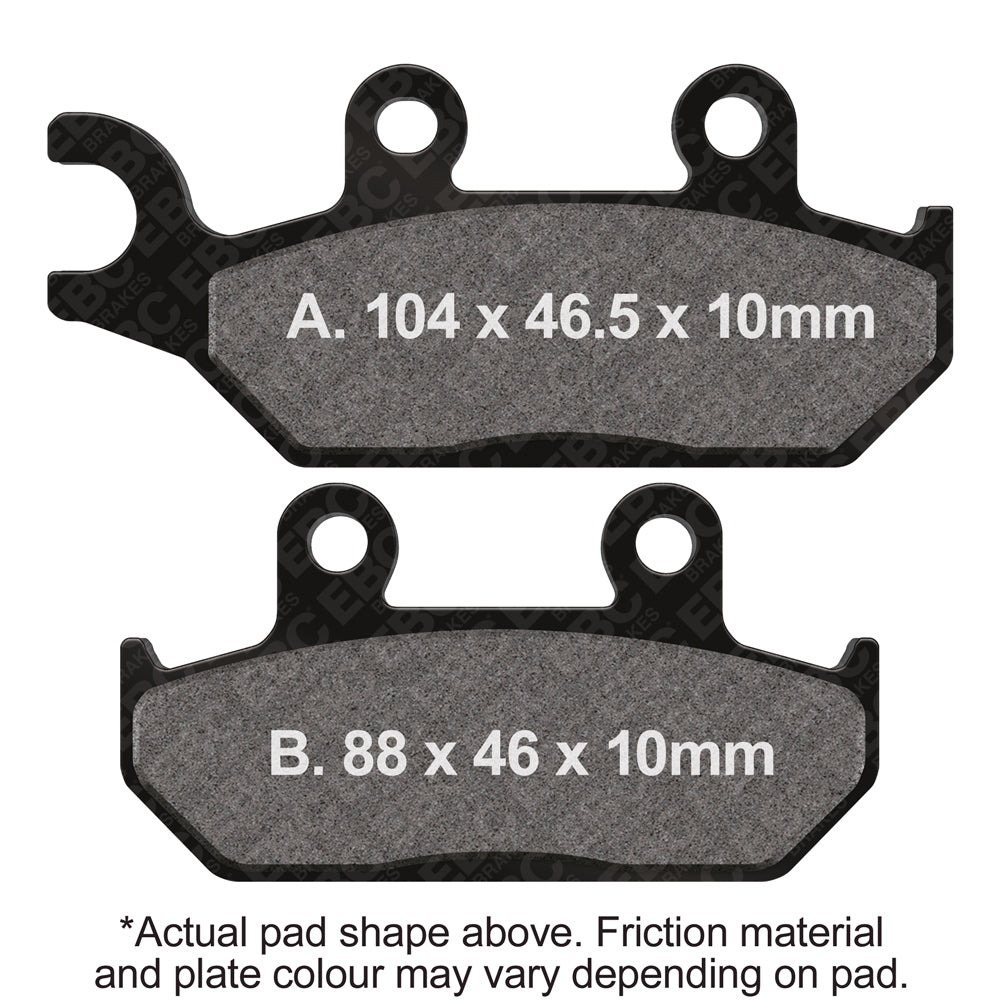 EBC - EBC Pad Set (FA172R)