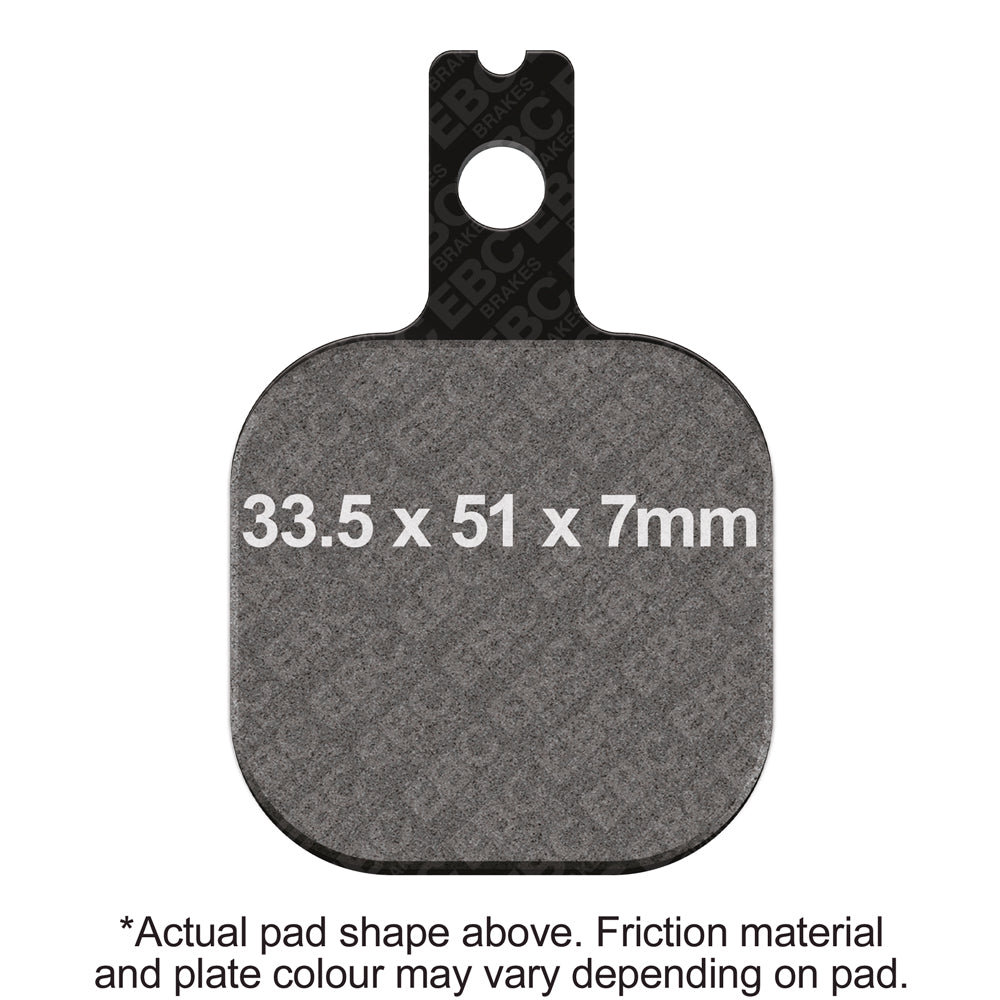 EBC - EBC Double-H Sintered Sportbike Pad Set (FA175HH)