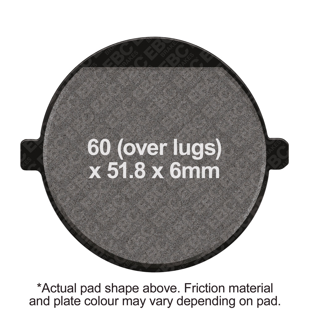 EBC - EBC Pad Set (FA198)
