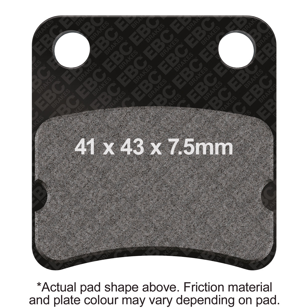 EBC - Carbon SCO Series Pads E391 (SFAC257)