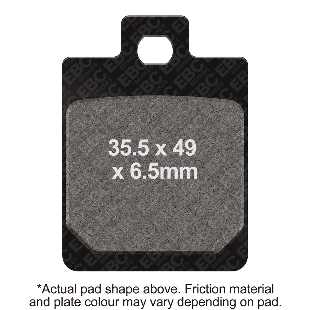 EBC - EBC Double-H Sintered Scooter Pad Set (SFA260HH)