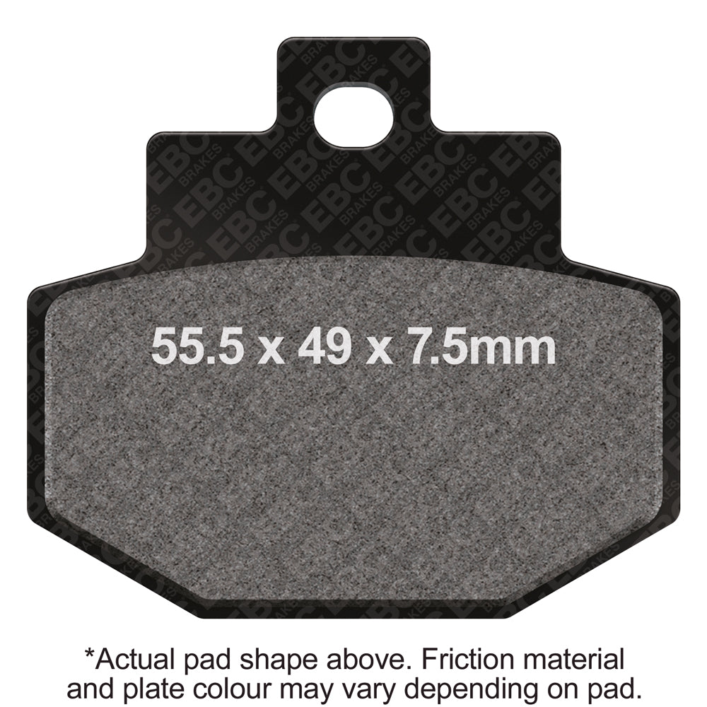 EBC - EBC Double-H Sintered Scooter Pad Set (SFA321HH)