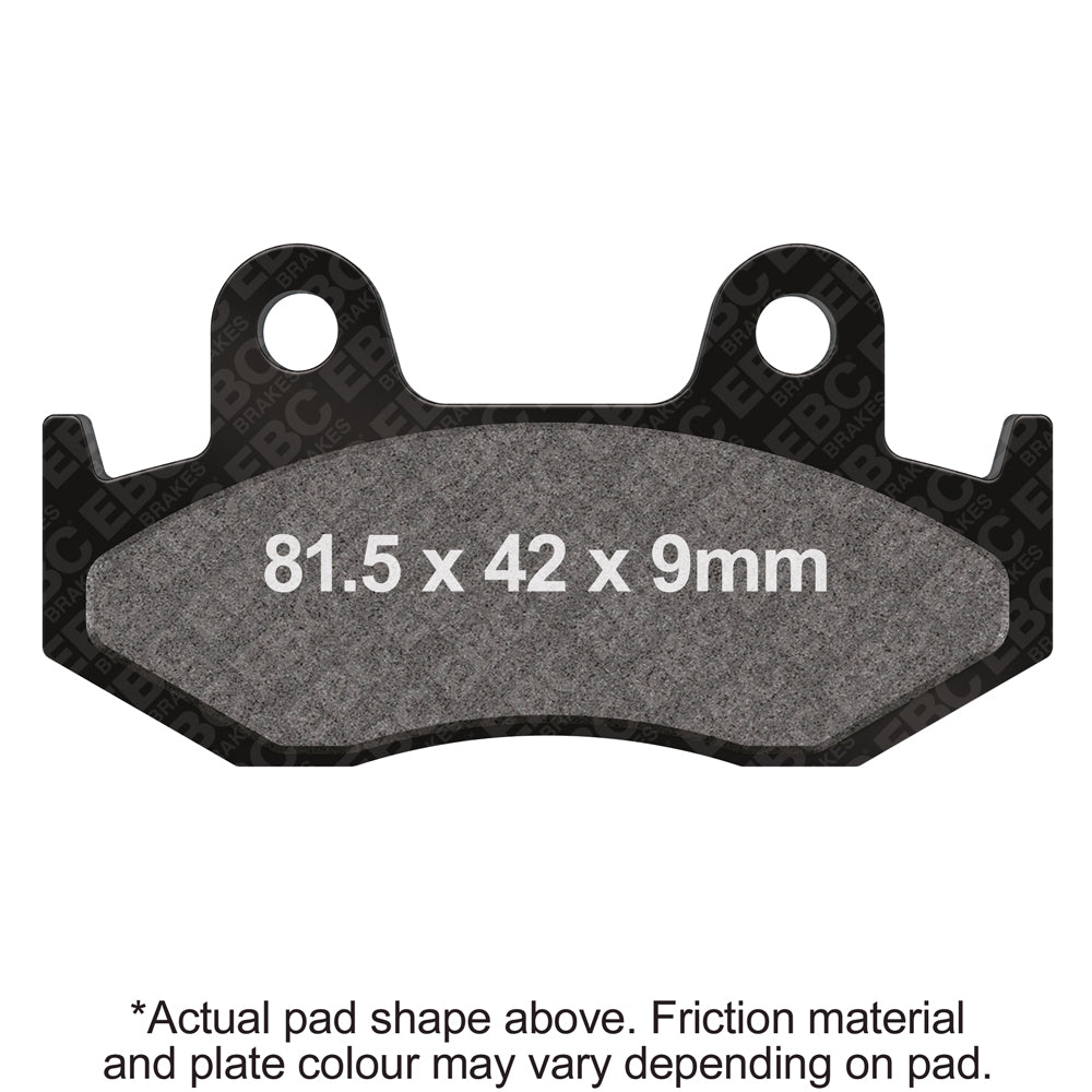 EBC - EBC Double-H Sintered Scooter Pad Set (SFA323HH)