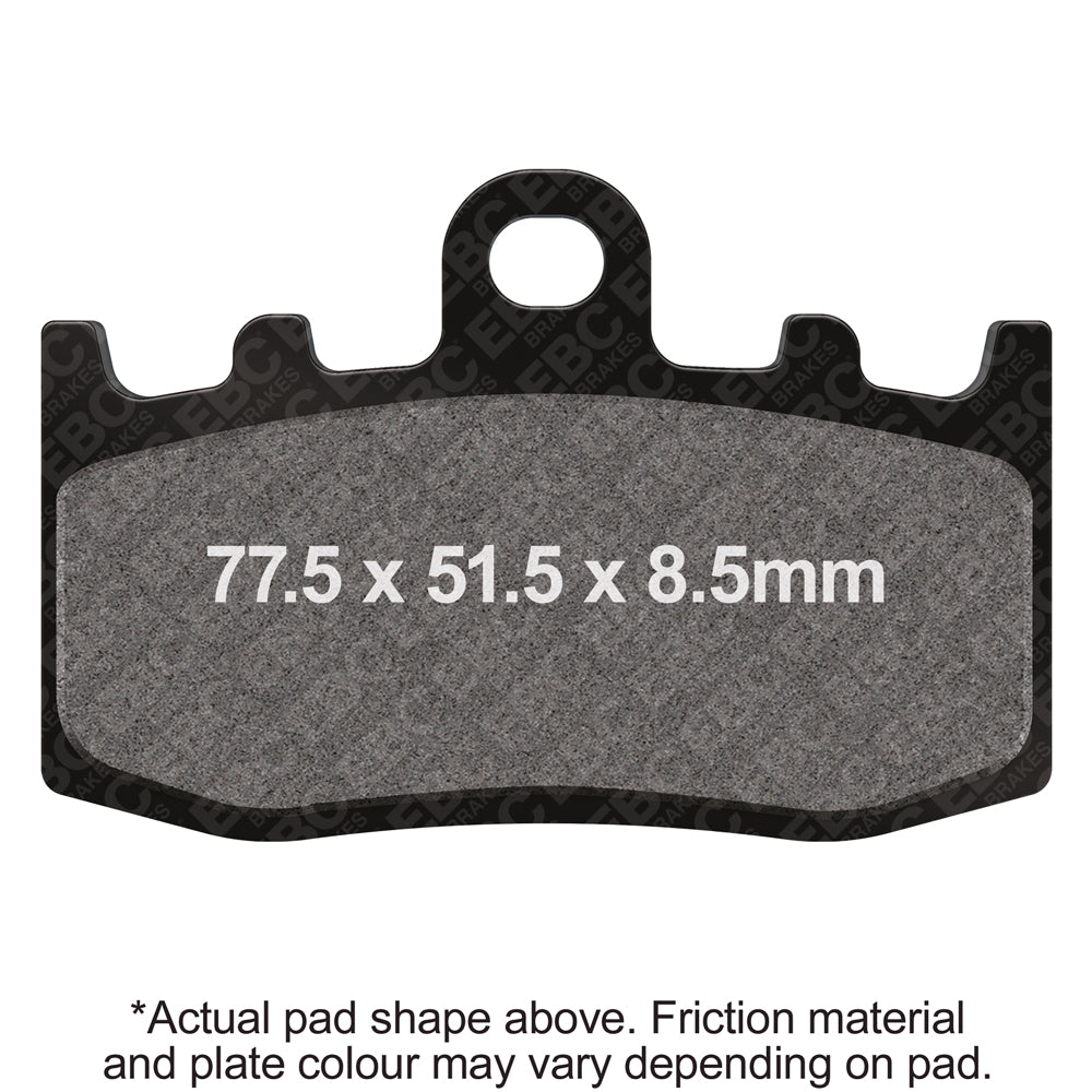 EBC - EBC Double-H Sintered Sportbike Pad Set (FA335HH)