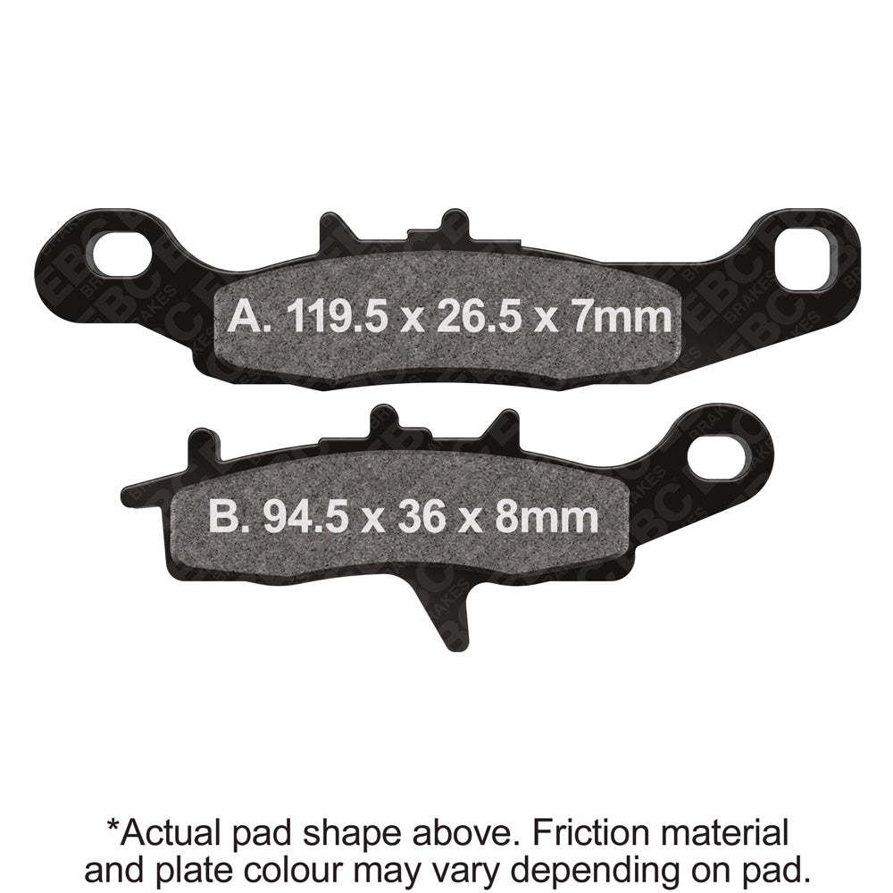 EBC - EBC Pad Set (FA342R)