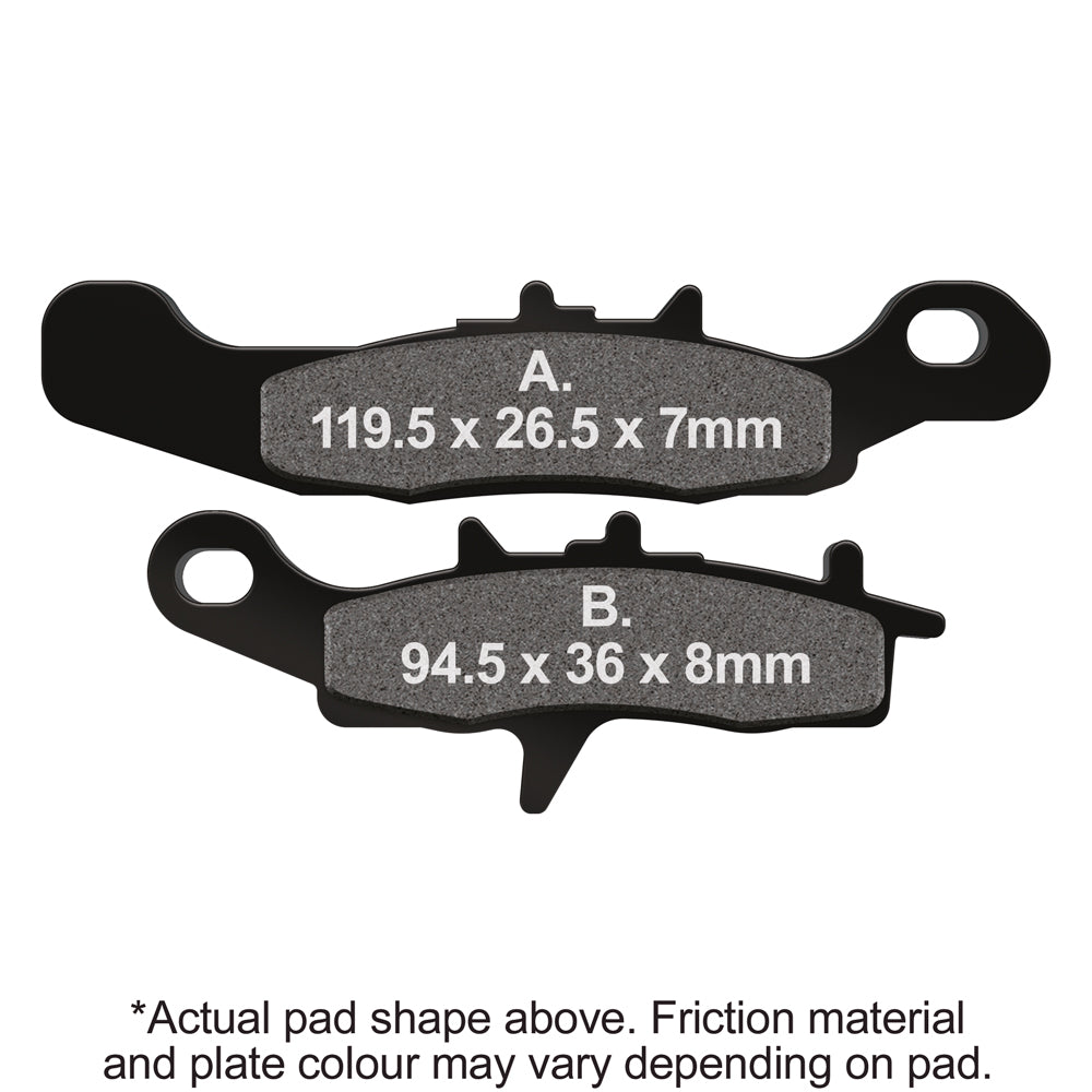 EBC - EBC Pad Set (FA349R)