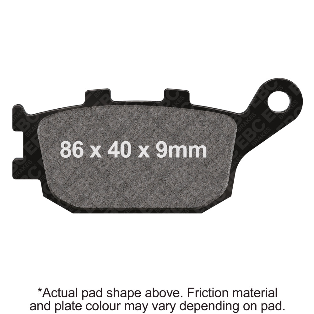 EBC - EBC Double-H Sintered Scooter Pad Set (SFA358HH)
