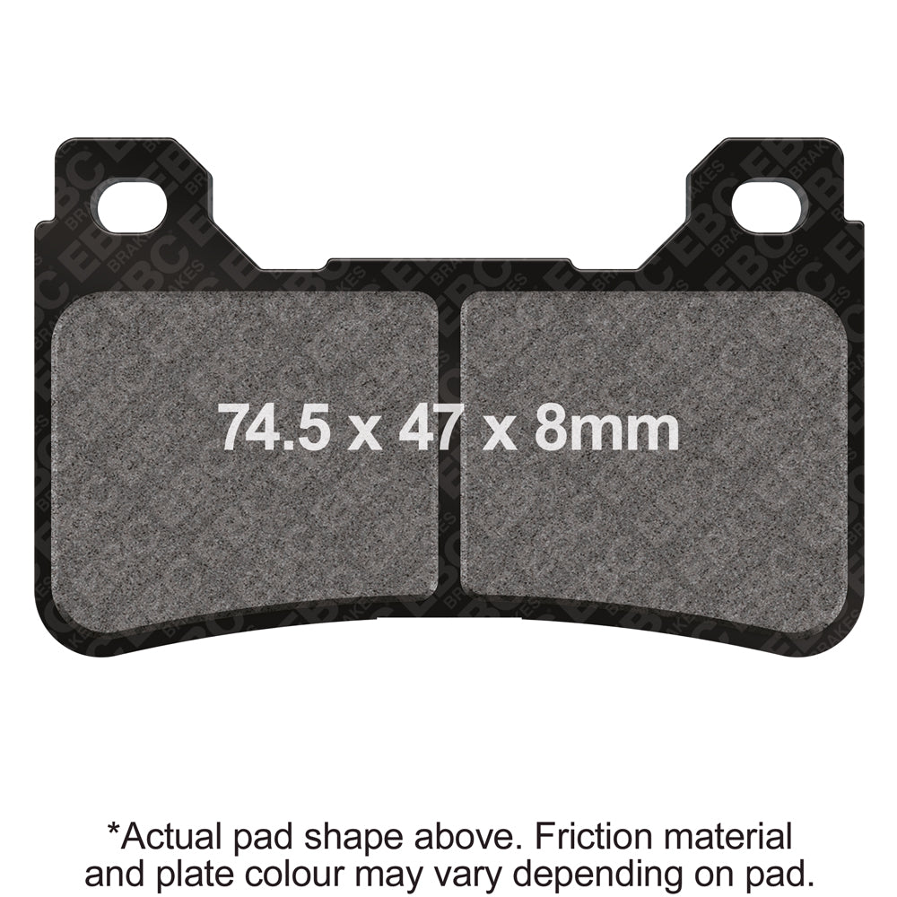 EBC - EBC Double-H Sintered Sportbike Pad Set (FA390HH)