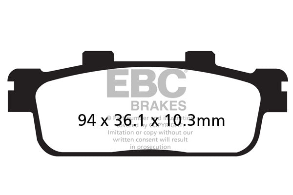 EBC - EBC Pad Set (FA427TT)